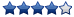 5 stars rating