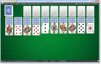 Spider Solitaire screenshot